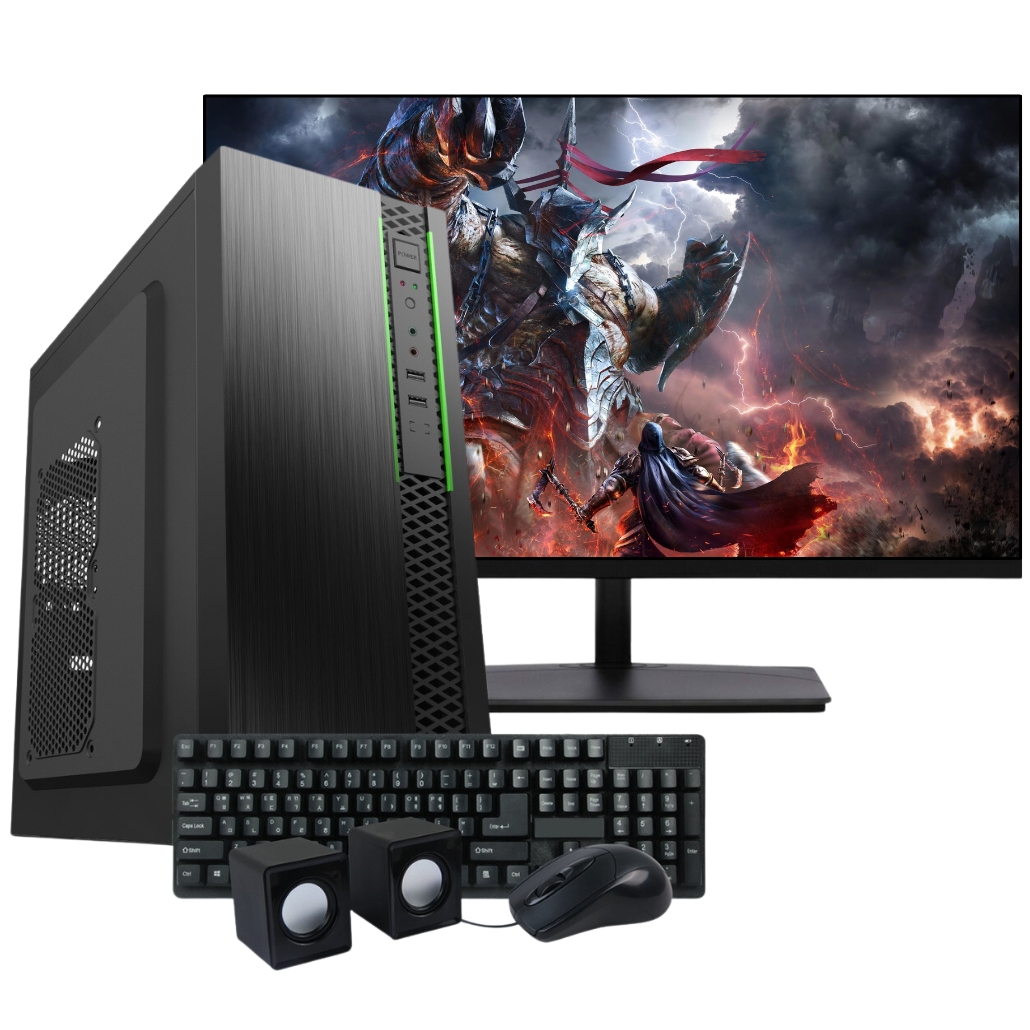 corazón perdido En consecuencia fácilmente Pc Gamer Completa Nueva INTEL Core i5-3470 8GB 480GB SSD 4GB de Video  GT1030 GeForce + Monitor Nuevo