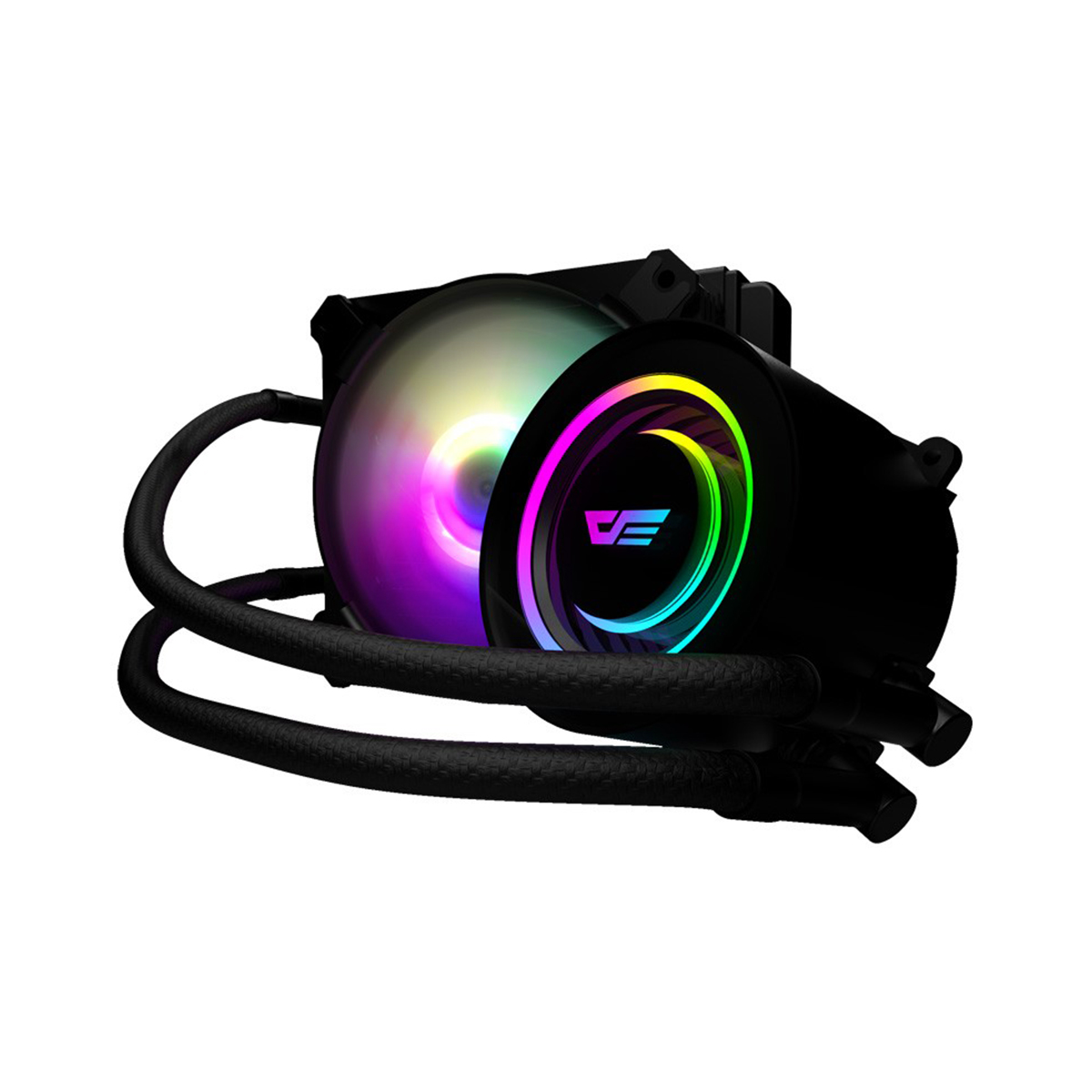 Water Cooling Refrigeracion Líquida DarkFlash DX120 RGB INTEL / AMD Negro