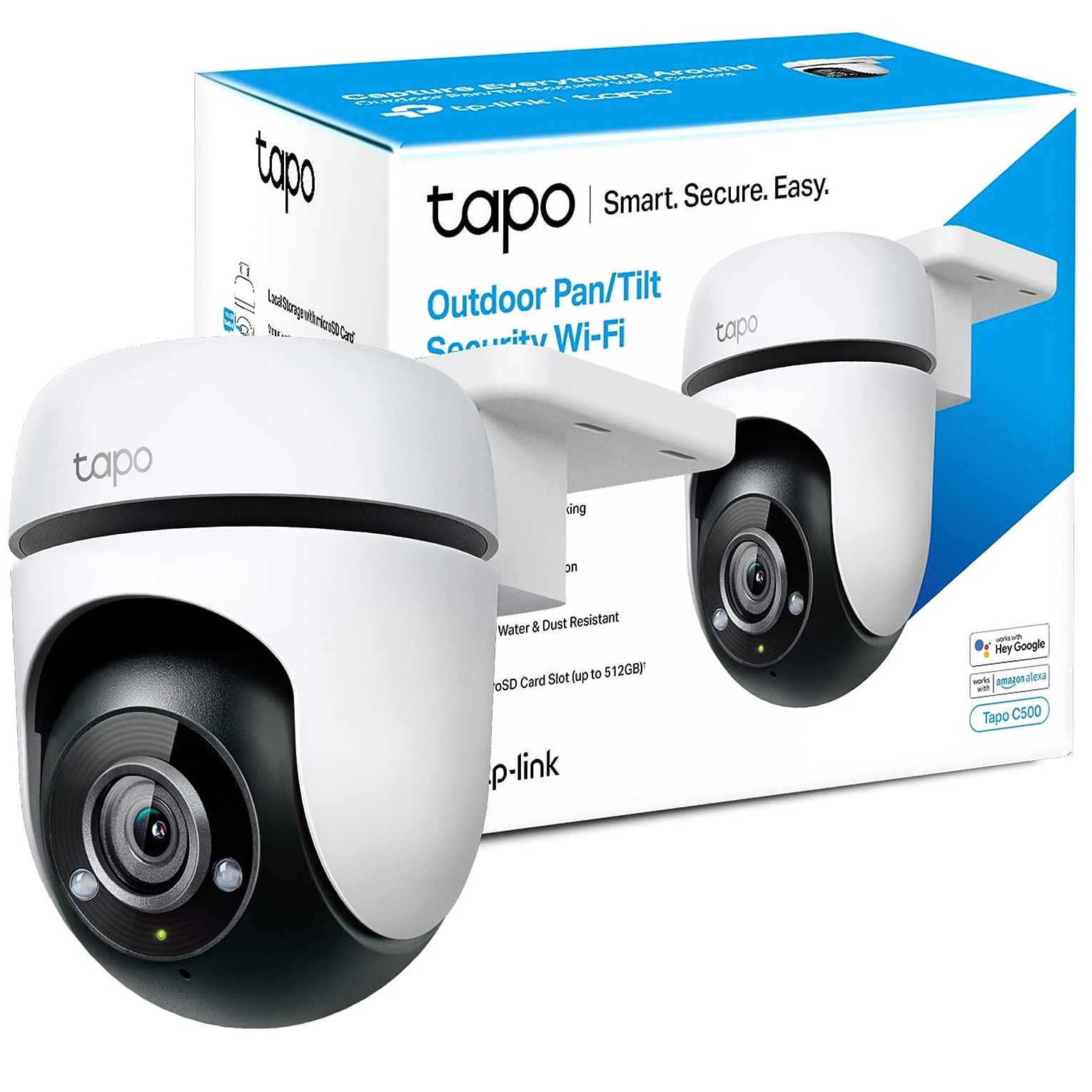 Camara de Seguridad / Vigilancia Exterior TP-Link Tapo C500 Full HD Vision  Nocturna, Movimiento 360