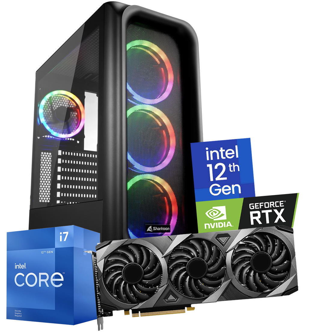 ゲーミングPC/i7 12700F RTX4060Ti NVMe 512GB ゲーミングPC/i7 12700F RTX4060Ti NVMe 512GB Windowsデスクトップ