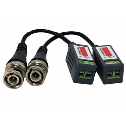 Balun pasivo BNC a UTP (2 unidades) Adaptador Video Coaxil a UTP