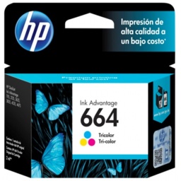 Cartucho Original HP 664 Tricolor Para Deskjet 2135 2675 3635 4535 3775 3785