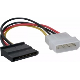 Cable de Poder Corriente de Molex a SATA Simple