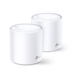 Router / Access Point / Repetidor WiFi TP-Link Deco X60 AC3000 Dual Band Tecnologa MESH y WiFi 6 (Pack de 2 Unidades)