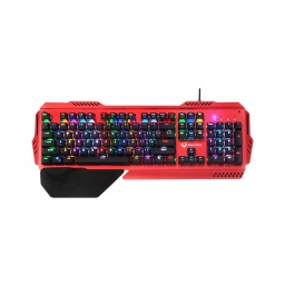 Teclado Mecanico Gamer con Posa Mueca Retroiluminado RGB Meetion MK20 Blue Switch PC PS4