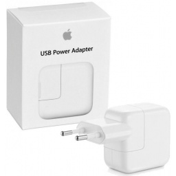 Cargador Apple MD836 12W iPhone iPad iPod Original USB a Corriente 220v Euro
