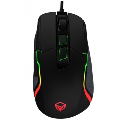 Mouse USB Gamer Meetion Poseidon MT-G3360 Retroiluminado RGB Profesional 12000dpi