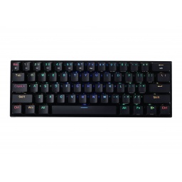 Teclado TKL 60% Redragon Draconic K530 RGB Gamer Inalambrico y Cableado - Negro