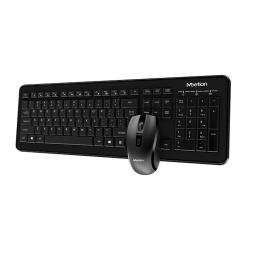 Combo Teclado y Mouse inalambrico Meetion MT-C4120 Slim Nuevo Diseo - Negro