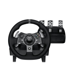 Volante Gamer Profesional Logitech G920 con Pedalera  para PC y XBOX One