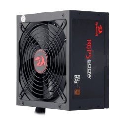 Fuente Redragon RPGS GC-PS002 600W Reales 80 Plus Fan 14cm Silencioso