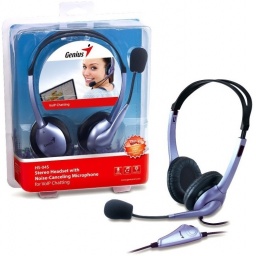 Auriculares Genius HS-04S con Microfono y Anulacion de Ruido