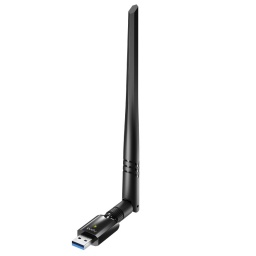Antena USB Receptor de WiFi Cudy WU1400 AC1300 5dBi de Alta Ganancia Doble Banda