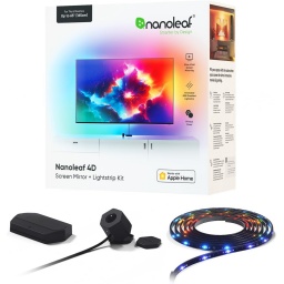 Kit Nanoleaf LEDs 4D Screen Mirror + Lightstrip 4M Cmara + Tira de luz TV  Monitor de Hasta 65''