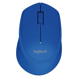 Mouse Inalambrico Logitech M280 USB Unifying Ergonomico 1000Dpi Pila Larga Duracion - Azul