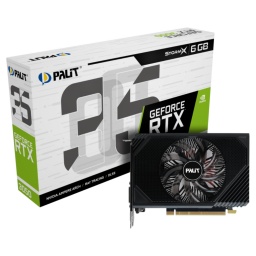 Tarjeta de Video Palit StormX Nvidia GeForce RTX 3050 6GB GDDR6 PCIe 4.0 96bit HDMI/D-Port