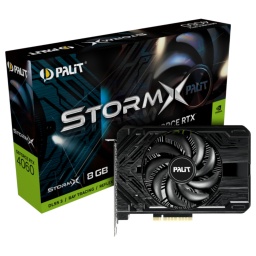 Tarjeta de Video Palit StormX Nvidia GeForce RTX 4060 8GB GDDR6 PCIe 4.0 128bit HDMI/D-Port