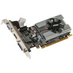 Tarjeta de Video MSI N210 1GB DDR3 PCI Express C/Bajo Perfil