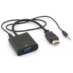 Adaptador DVI Hembra a HDMI Macho HP Audio HP-HDMI4-FM