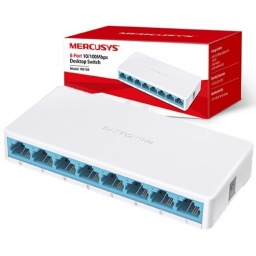 Switch Mercusys MS108 8 Puertos Rj45 Red