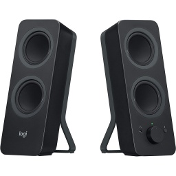 Parlantes Logitech Z207 Estreo 2.0 Con Bluetooth y 3.5mm. Multidispositivos - Negro