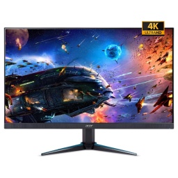 Monitor LED IPS Acer Nitro VG280K Bmiipx 28'' UltraHD 4K HDR10 60Hz 100% sRGB Gamer FreeSync 2x HDMIDisplayPort