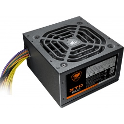 Fuente Cougar XTC600 Gamer 600W Reales 80 Plus White Fan 120mm