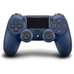 Gamepad Joystick Original Sony DualShock 4 Para PS4 Play Station 4 Inalambrico - Midnight Blue (Azul oscuro)