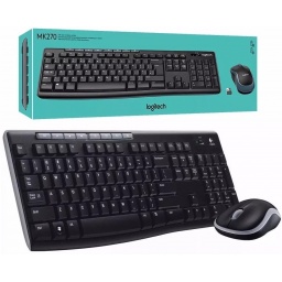 Combo Kit Teclado y Mouse inalambrico Logitech MK270