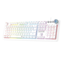 Teclado Gamer Mecanico Fantech MK852 RGB - Space Edition (Blanco)