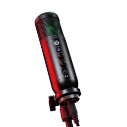 Microfono Condensador Profesional Fantech Leviosa MCX01 USB RGB Streaming