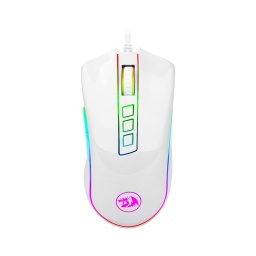 Mouse Gamer Redragon Cobra M711W Chroma RGB Botones Programables - Blanco