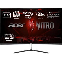Monitor Gamer Curvo LED Acer ED320QR Sbiipx 31.5'' 1800R Full HD 165hz FreeSync