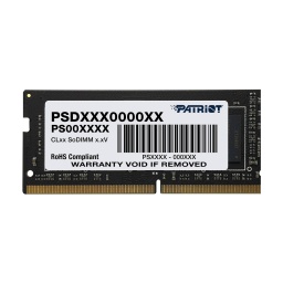 Memoria RAM SODIMM Patriot 4GB DDR4 2666 Nueva
