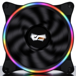 Fan Cooler Ventilador DarkFlash D1 12cm. RGB Molex