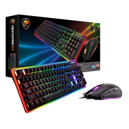 Combo Teclado y Mouse Cougar Deathfire EX Mecanico Hibrido Retroiluminado RGB