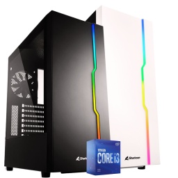 PC Computadora Intel Core i3-10100F 8GB Ram DDR4 120GB SSD + 1TB HDD con Video GT 1030 4GB