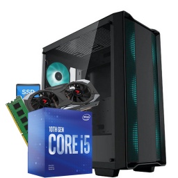 PC Computadora Intel Core i5-10400F 16GB Ram DDR4 480GB SSD Video GTX1660 Super GDDR6 Gaming OC Ventus Dual Fan