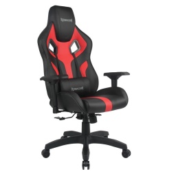 Silla Gamer Redragon C502 Capricornus Ergonomica Cuero Sinttico Reforzada  - Roja