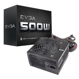 Fuente EVGA 100-W1-0500-KR 500w Reales 80 PLUS White