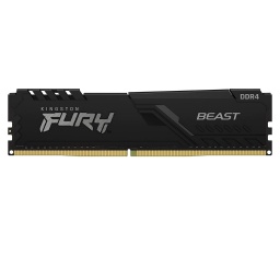 Memoria RAM DDR4 8GB 2666MHz Kingston Fury Beast KF426C16BB/8 DIMM CL16 Black