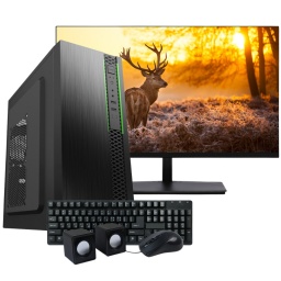 Pc Computadora Completa Intel Core i5-3470 8GB 240GB SSD + Perifericos + Monitor Nuevo LED 19'' + WiFi