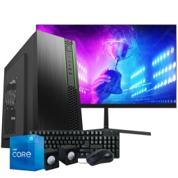 Pc Computadora Completa Intel Core i5-3470 8GB 240GB SSD Video GeForce GT710 + Perifericos + Monitor Nuevo LED 19'' + Wi