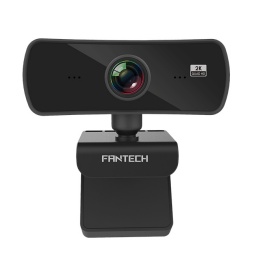 Camara Web Fantech Luminous C30 Gamer o Streamer Pro Resolucin QHD 2k 4MP con Micrfono integrado