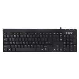 Teclado USB Meetion AK-100 Ergonmico Resistente A prueba de Salpicaduras Silencioso