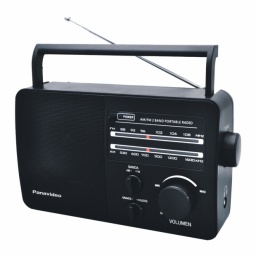 Radio Portatil Panavideo PV-96AC AM/FM Pilas y Corriente