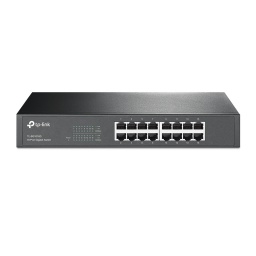 Switch TP-Link TL-SG1016D 16 Puertos Gigabit 101001000 Mbps Rackeable Metalico