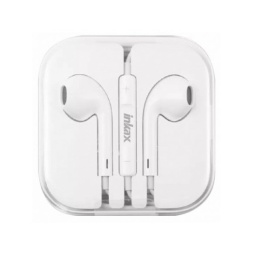 Auriculares Inkax OE-08 (tipo iPhone) color Blanco Manos Libres Conector 3.5mm Spika