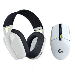 Combo Gaming Logitech Auriculares Inalambricos G435 + Mouse G305 Lightspeed 12000 Dpi