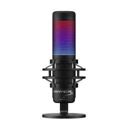 Micrfono HyperX QuadCast S RGB Estreo Omnidireccional Gamer Streamer Compatible PC, PS4, PS5 y Mac